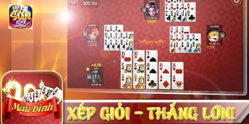 Mậu Binh Online - Trải Nghiệm Những Trận So Kè Đầy Gay Cấn